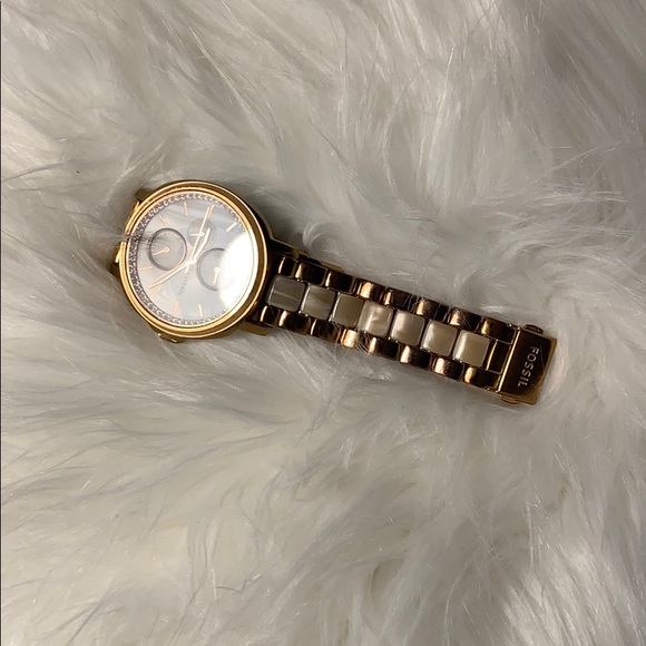 Fossil watch! rose gold! - Picture 4 of 5